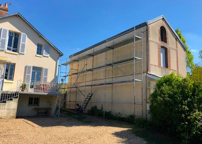 Ravalement de façade et peinture à Maison-Lafitte (78600) - ODS Couverture dans les Yvelines (78)
